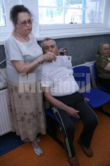 Vasile Bivol cu soția