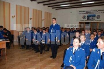 Fălticeni: Prima festivitate de absolvire la Școala Militară de Subofițeri Jandarmi