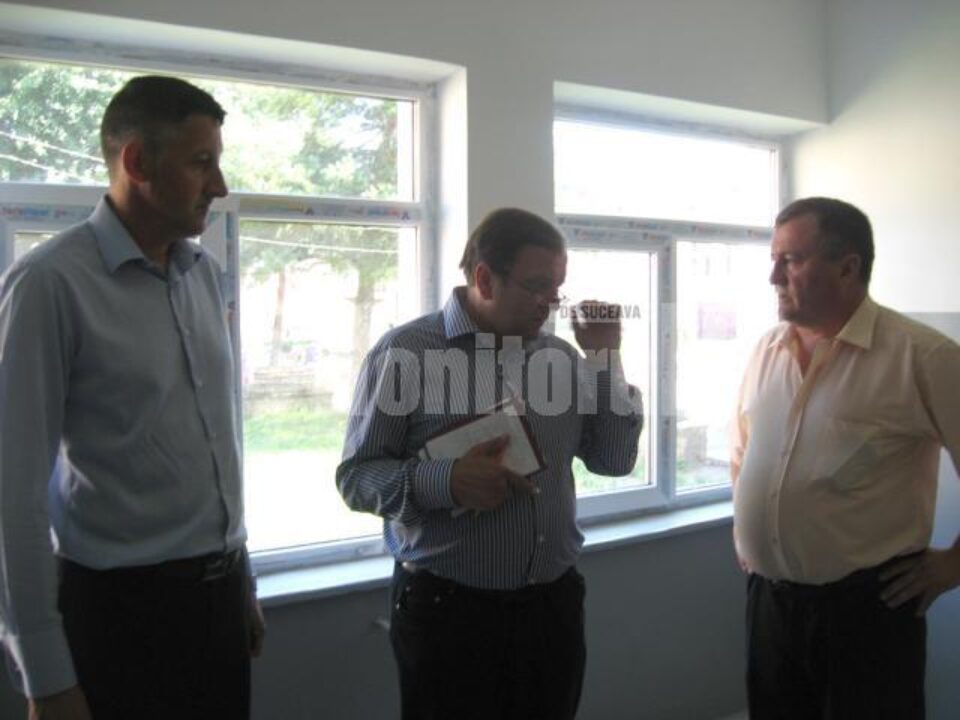 Flutur inspecteaza lucrarile de modernizare de la pavilionul pentru adulti