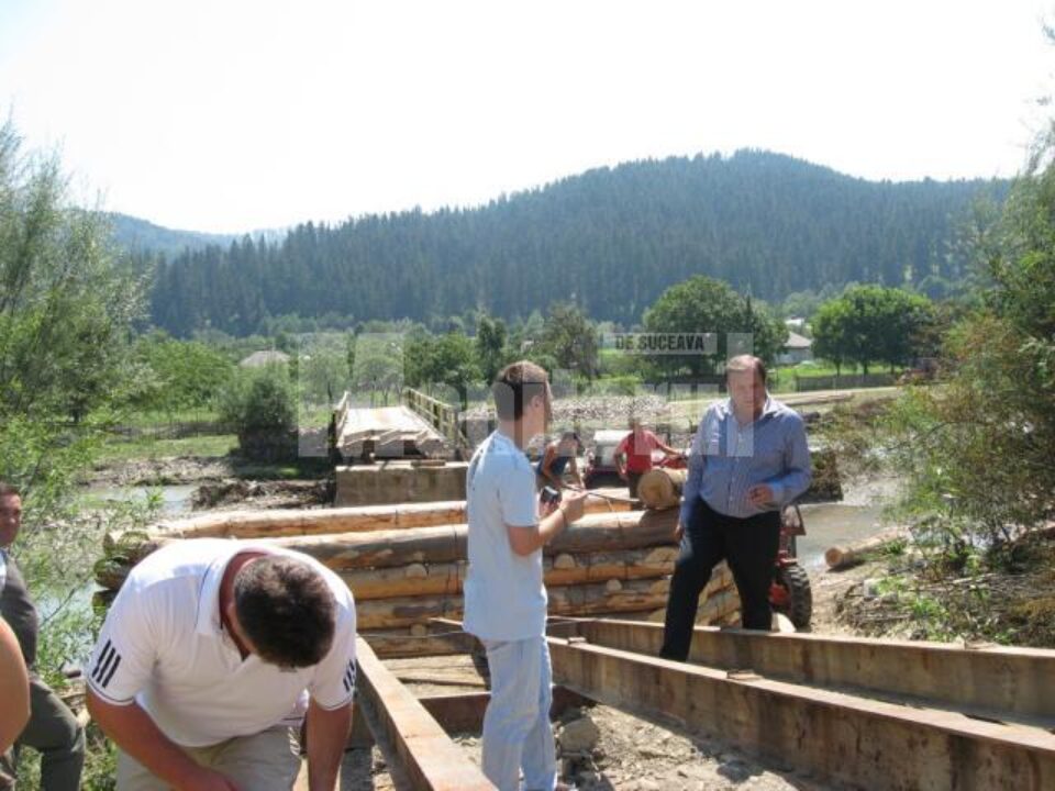 Reconstructia podului de peste piriul Suha din Malini