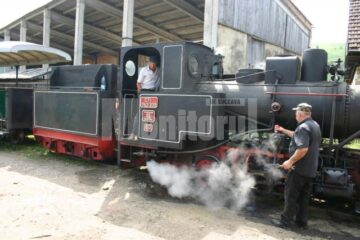 La foc mic: Mocănița de la Moldovița „gâfâie” la fiecare sfârșit de săptămână