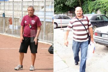 Ion Buzoianu (stânga) și Ovidiu Murariu, mulțumiți că au o săptămână de pregătire în plus