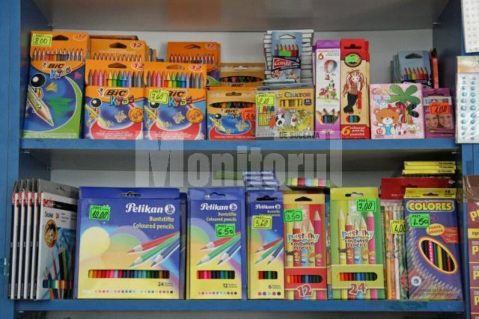 Librăriile s-au aprovizionat deja cu rechizitele necesare pentru debutul de an școlar