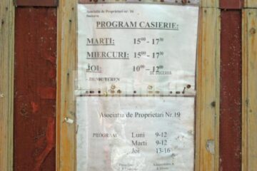 Asociația de locatari nr.16 primește lunar comision de la ACET din decembrie 2007, iar de la Termica din aprilie 2009