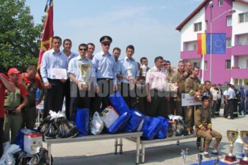 Pompierii voluntari ai comunei Brodina, locul II la faza națională