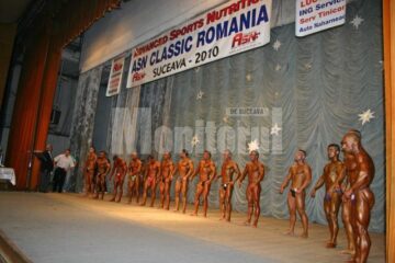 Categoria 80 de kg a desemnat și câștigătorul categoriei open al concursului de culturism