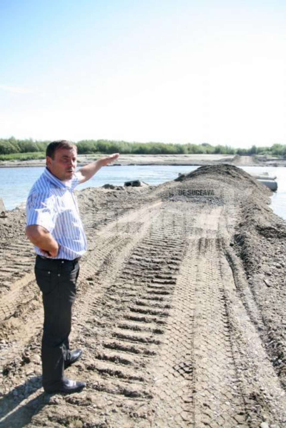 Primarul Tomita Onisii este optimist in privinta acestei variante de trecere a apei