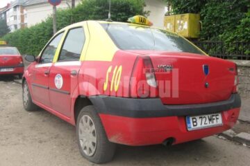 Taxiul rămas ieri în pană din cauza canalului