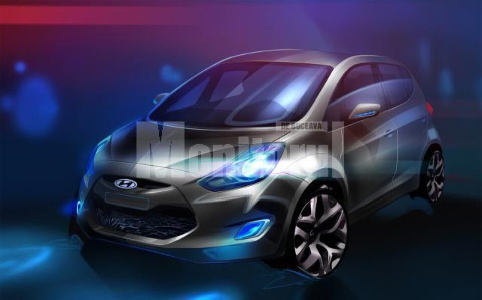 Hyundai ix20 sketch