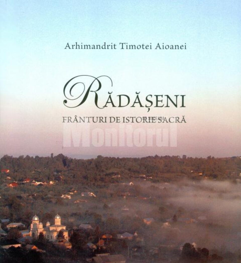 Lansare carte: Rădășeni, frânturi de istorie sacră