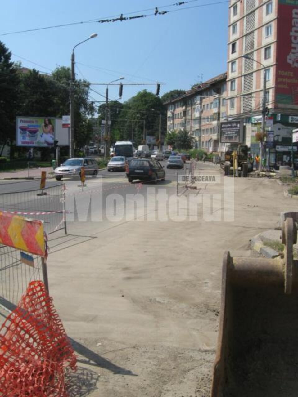 Bulevardul Ana Ipătescu va fi blocat pe trei benzi de circulație, începând de astăzi, de la ora 14.00
