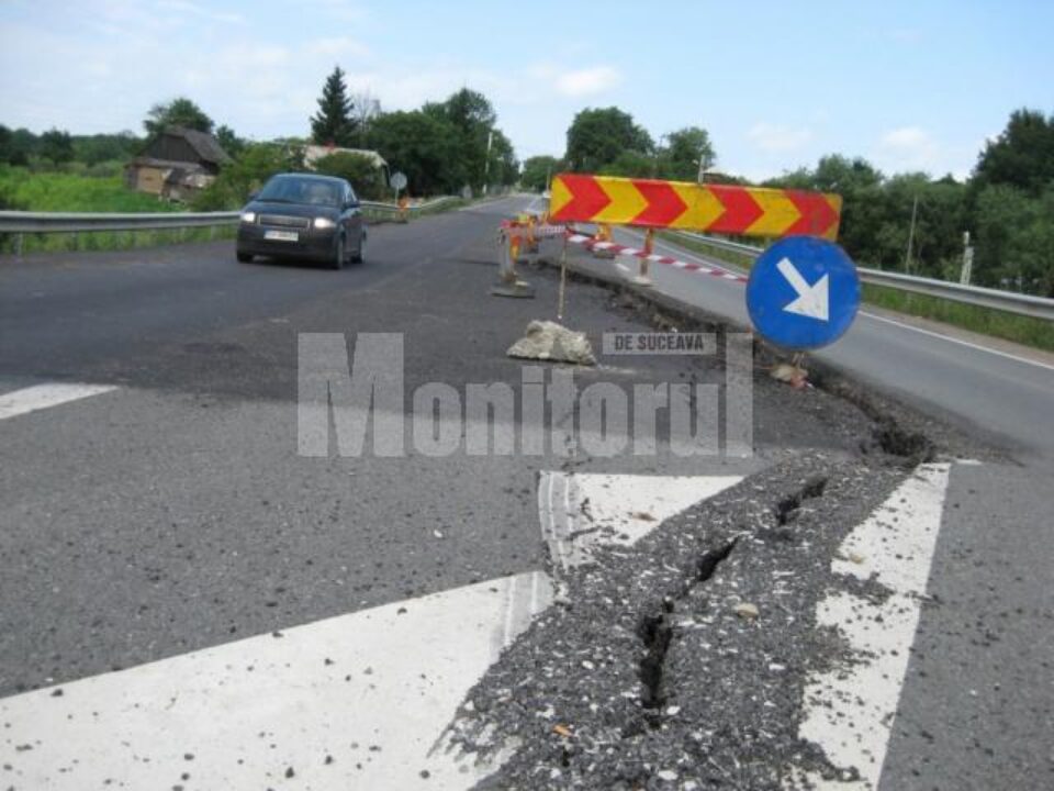 Probleme: Consolidarea DN 17 la Ilișești nu va fi finalizată în acest an