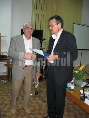 Simion Gociu, Omul Anului 2009, la momentul primirii distincției