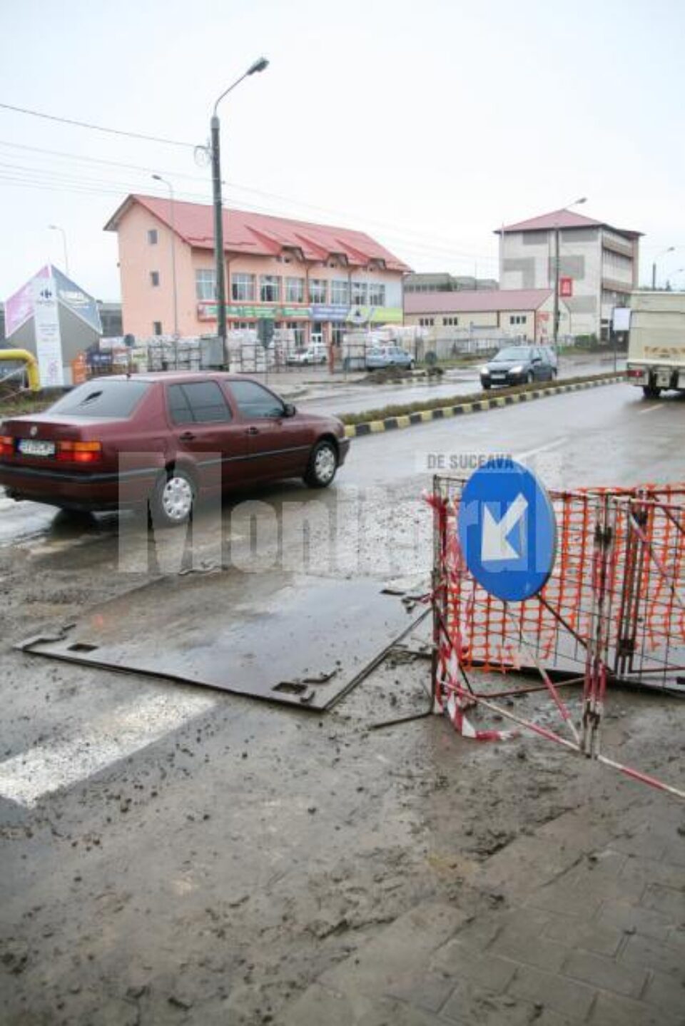 Calea Unirii rămâne blocată pe un sens de circulație pentru încă cel puțin două zile