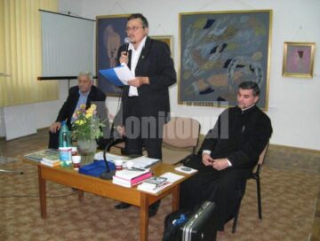 Mugur Andronic, președintele executiv al Societății Ștefan cel Mare - Bucovina la deschiderea manifestării