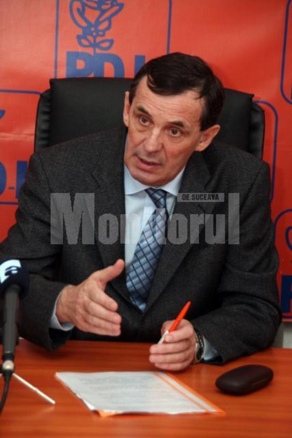 Vicepreședintele Organizației Județene a PD-L, deputatul Dan Gabriel Gospodaru