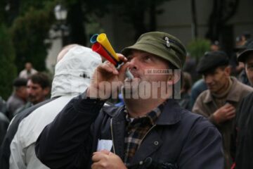 Protest: Numărul bugetarilor suceveni nemulțumiți nu ajunge nici la 150