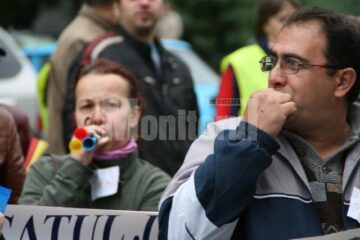 Protest: Numărul bugetarilor suceveni nemulțumiți nu ajunge nici la 150