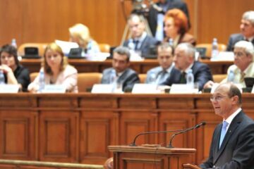 Băsescu: Trebuie să regândim întreg sistemul de asistență socială. Foto: Sorin LUPȘA