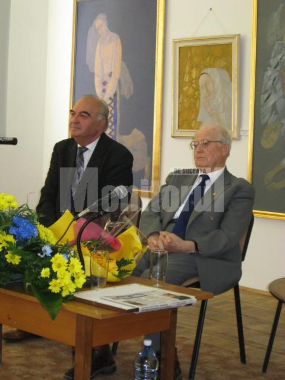 Acad. Dimitrie Vatamaniuc și prof. univ. dr. Mihai Iacobescu