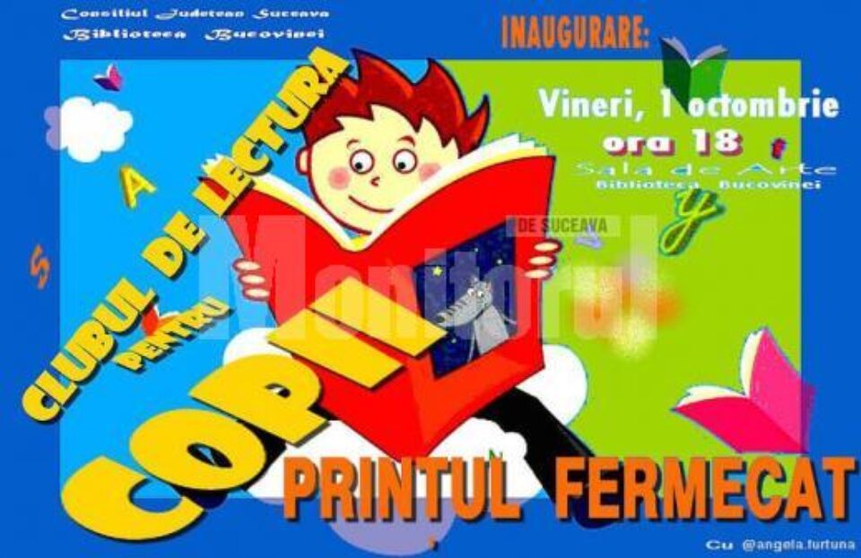 Biblioteca Bucovinei: Clubul de lectură pentru copii „Prințul fermecat”