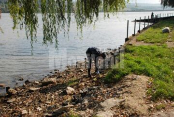 Ecologizare: 150 de saci cu deșeuri, strânși de jandarmi