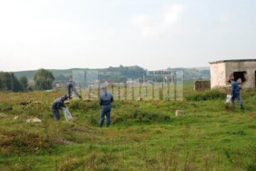 Ecologizare: 150 de saci cu deșeuri, strânși de jandarmi