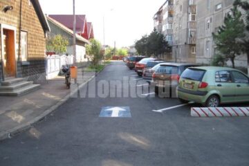 Parcări moderne în cartierul Obor din Rădăuți