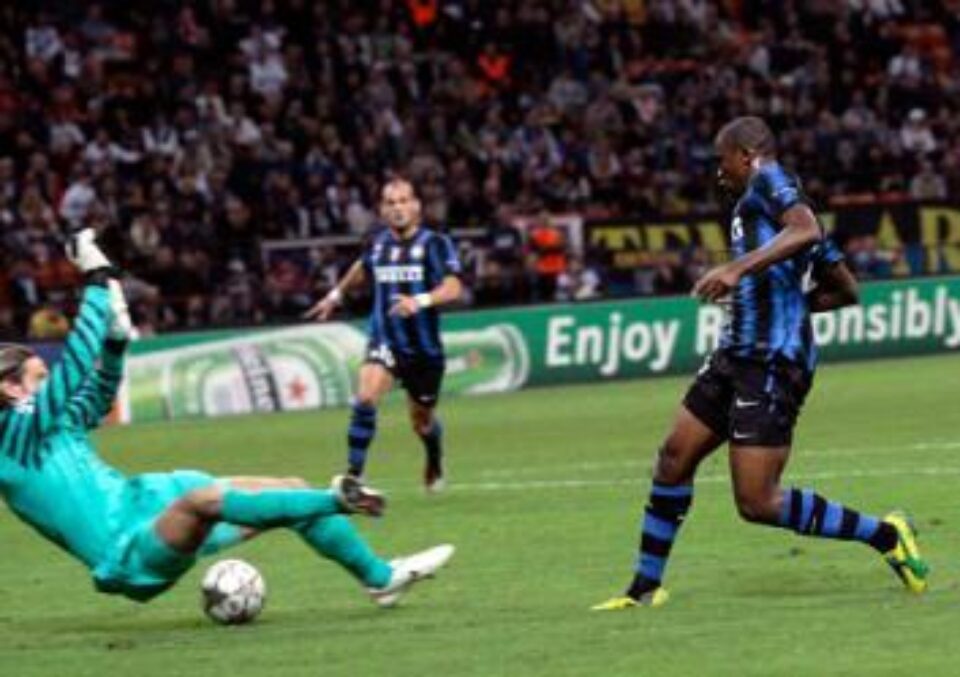 Eto’o a reușit tripla pentru Inter