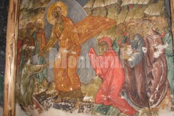 Frescă de valoare inestimabilă, descoperită la Biserica din Pătrăuți