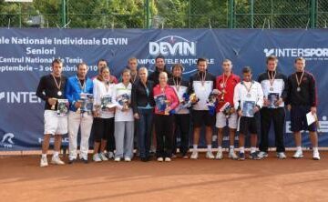 Alexandru Marasin (ultimul din dreapta) a urcat pe podiumul Campionatului Național