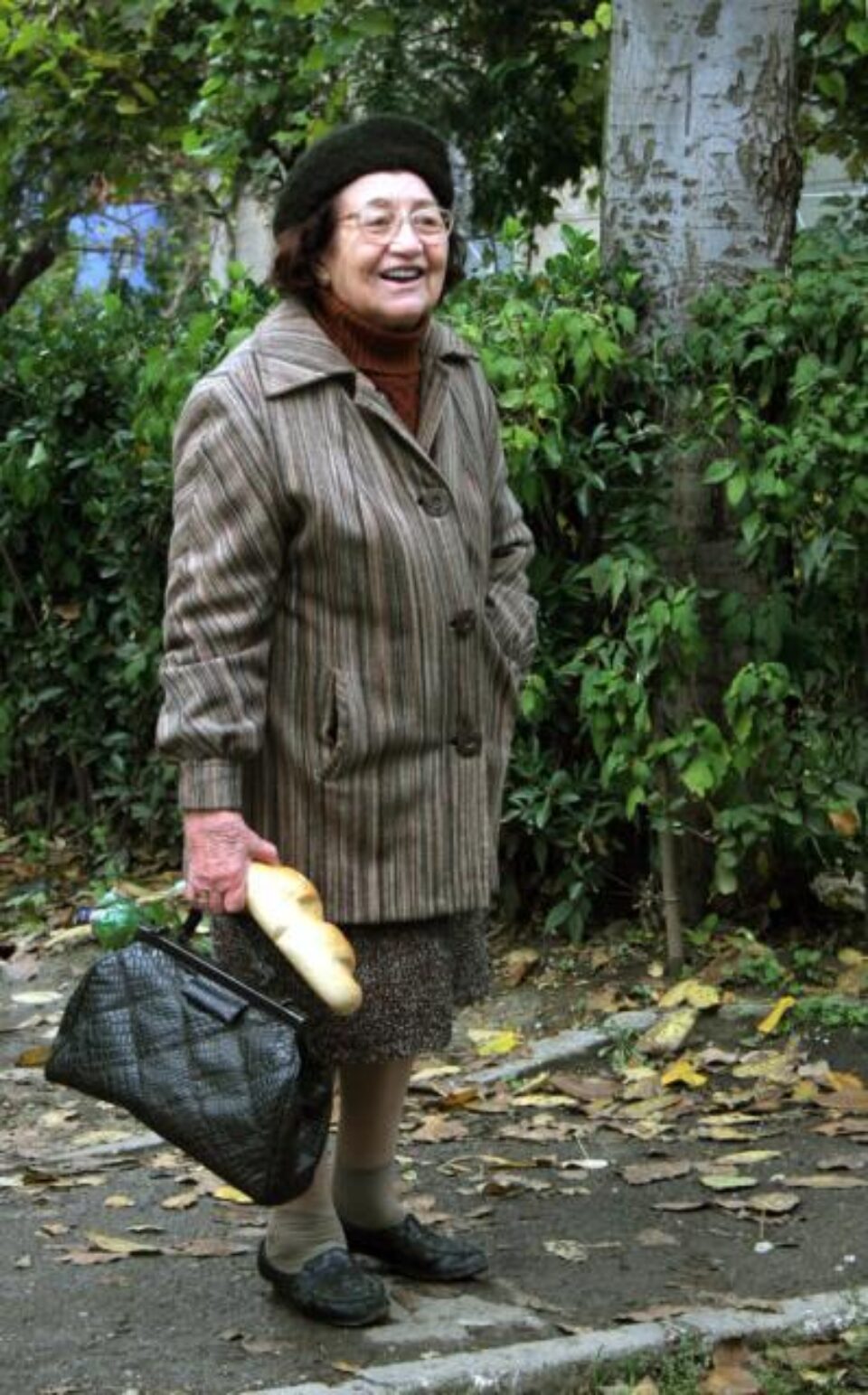Elena Băsescu, mama șefului statului avea 82 de ani și locuia în Constanța. Foto: MEDIAFAX