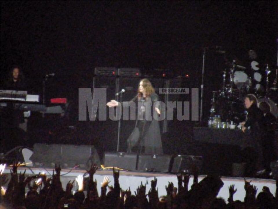Ozzy Osbourne la București. Foto: Radu TRUSCAN