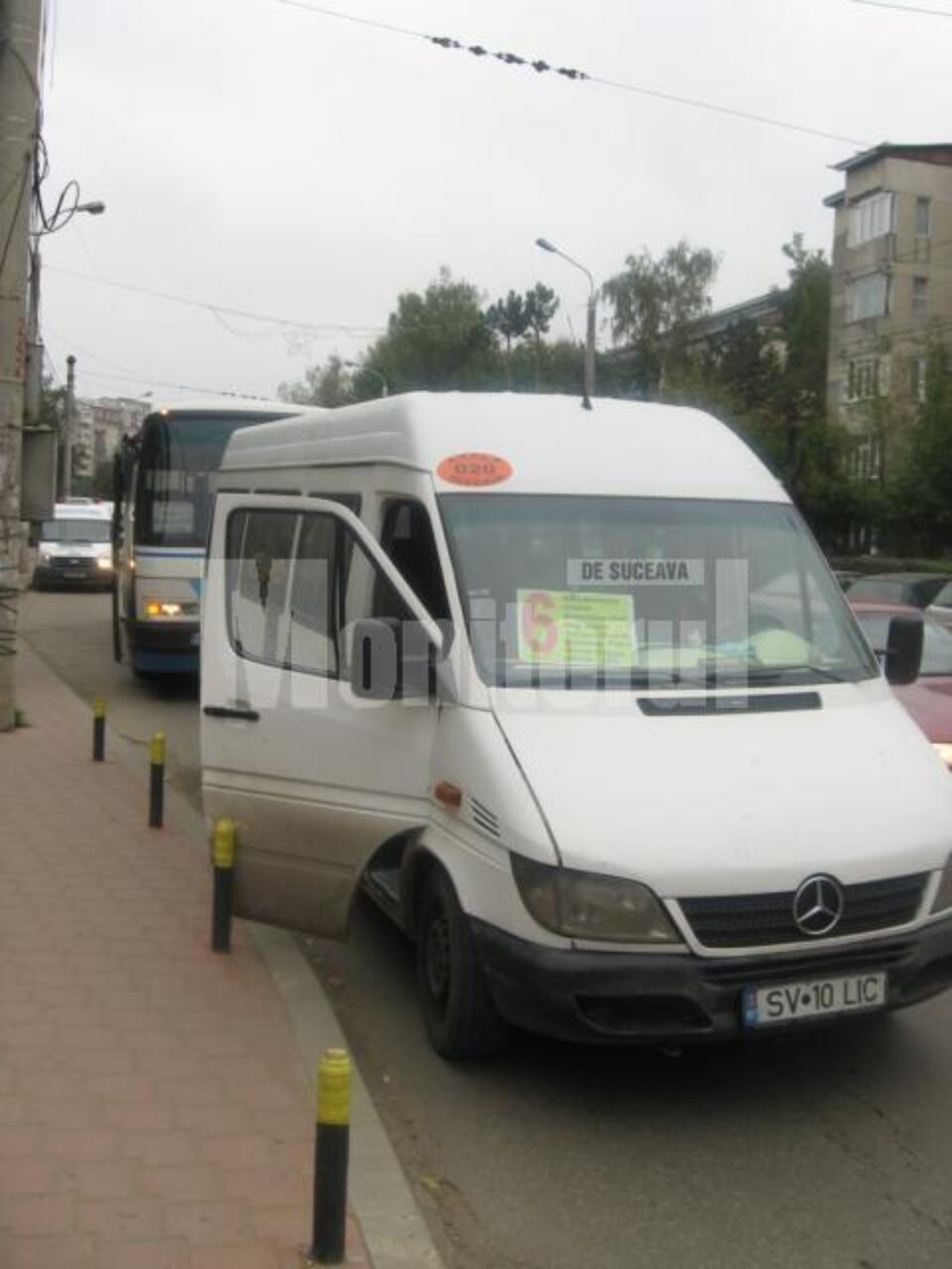 Primul microbuz cazut in plasa ARR si inspectorilor Primariei