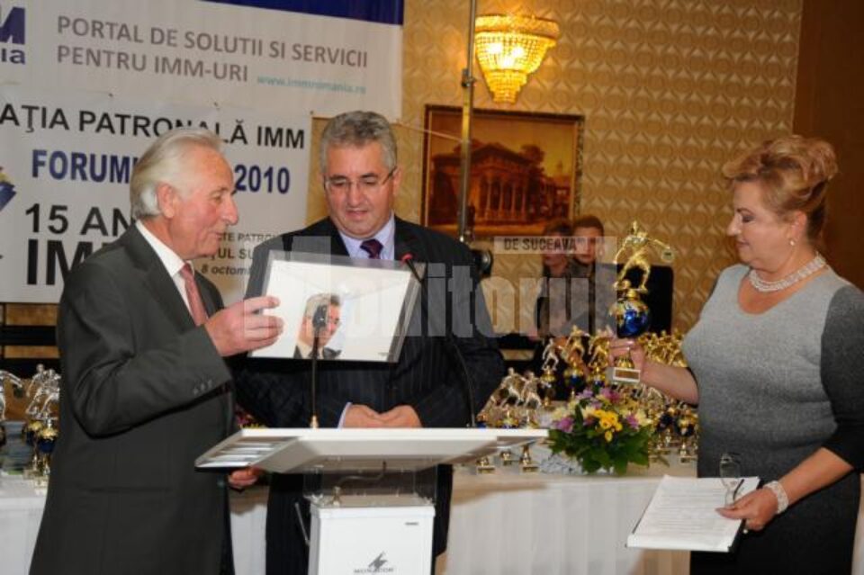 Eveniment: Peste 1.200 de firme sucevene au fost premiate de Federația Patronală a IMM-urilor