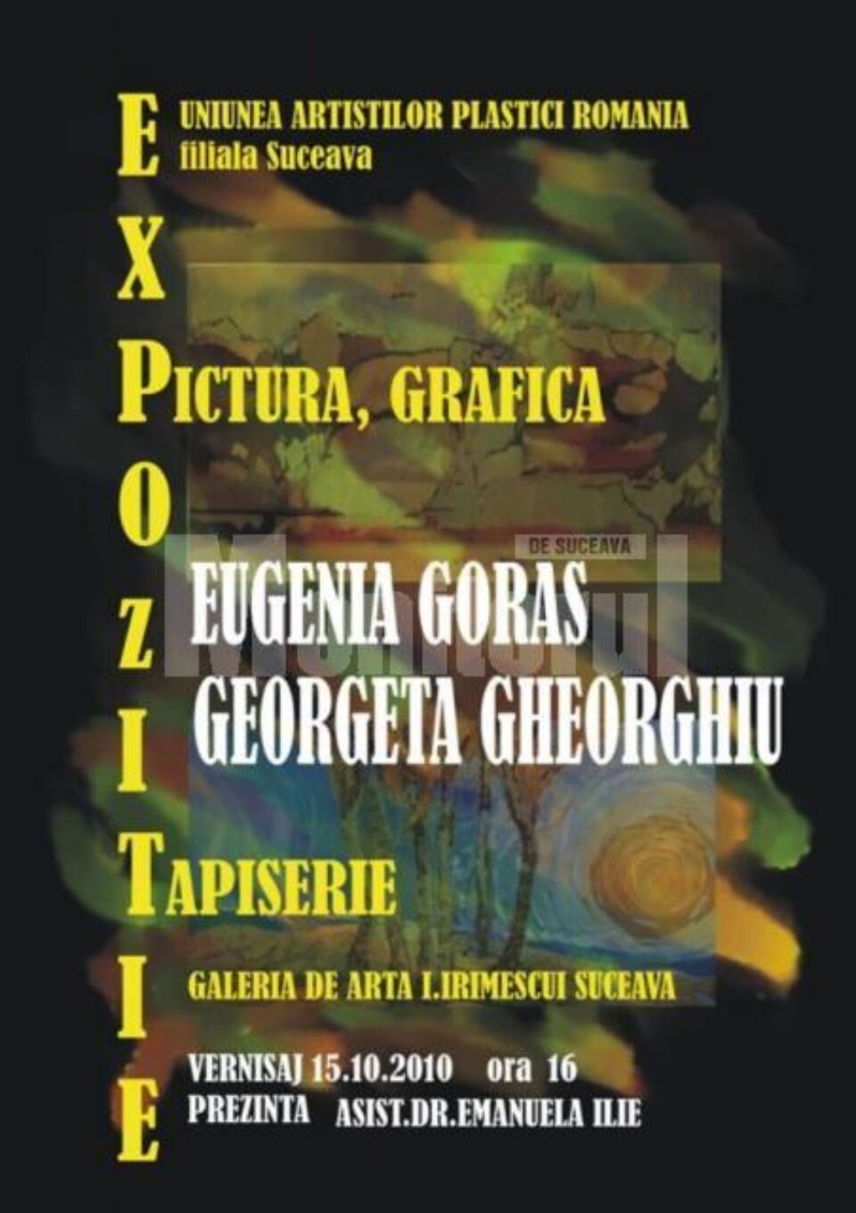 Vernisaj: Expoziție de pictură, grafică și tapiserie