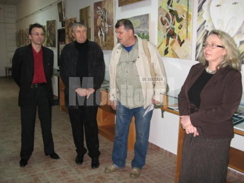 Vernisajul expoziției "Harul lui Dumnezeu", la galeria Bibliotecii Bucovinei I.G. Sbiera