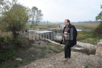 Gheorghe Flutur: „Am verificat lucrările la drumul Costîna-Todirești-Comănești-Pîrtești-Cacica pe care îl modernizăm pe bani europeni”