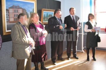 Vernisajul expoziției de pictură a maeștrilor ștefaniști