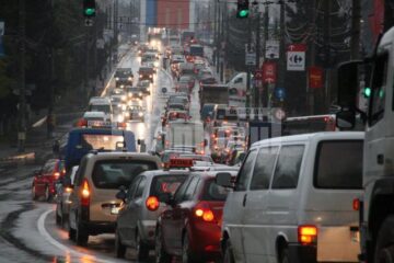 Blocaje în trafic pe Calea Unirii