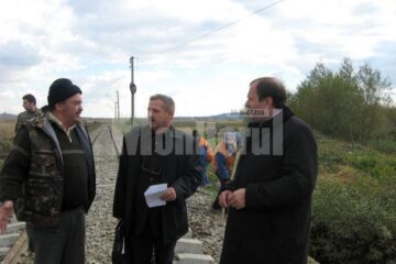 Ritm alert: Calea ferată de la Dărmănești, executată 90 la sută