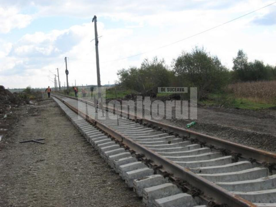 Trenurile de marfă și călători vor circula din nou pe calea ferată Suceava-Dornești din data de 10 noiembrie a.c