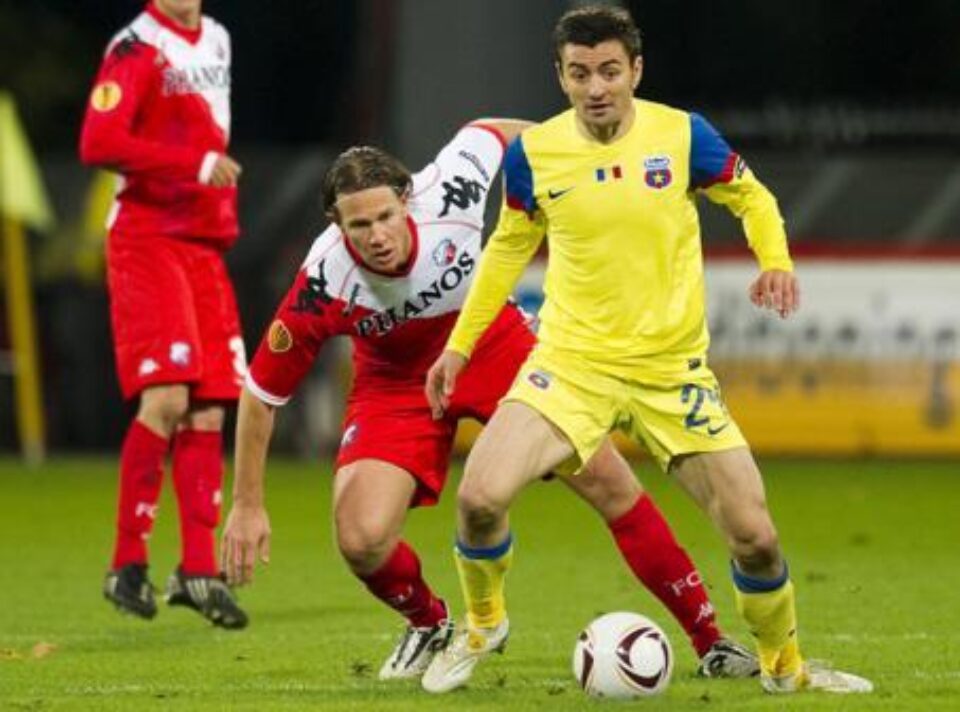 Steaua a smuls un punct în Olanda după un joc prost