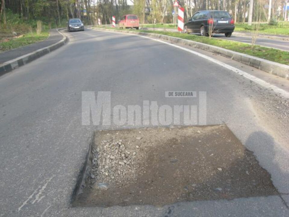 Groapa capcană de pe strada Cernăuți