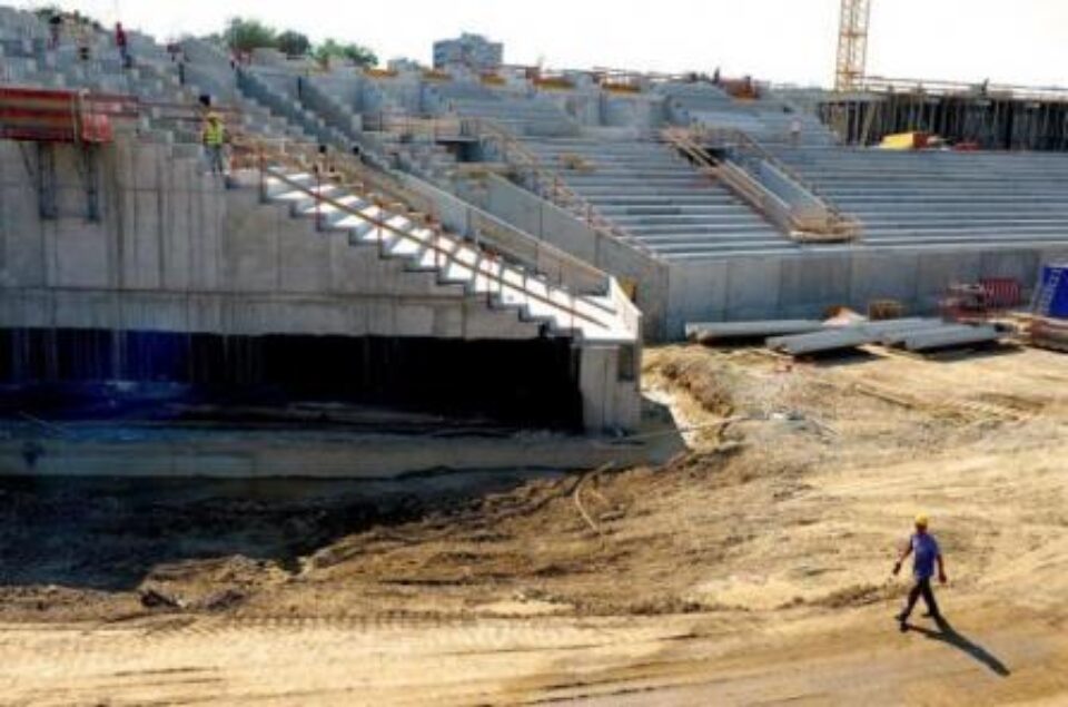 Investiții: Guvernul a uitat să dea bani pentru noul stadion