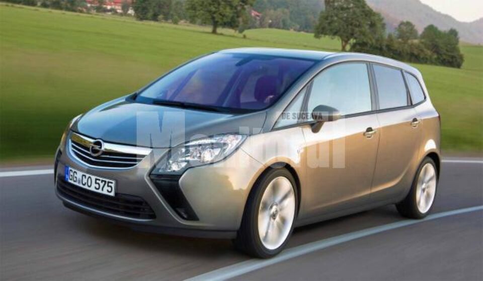 Opel Zafira Rendering