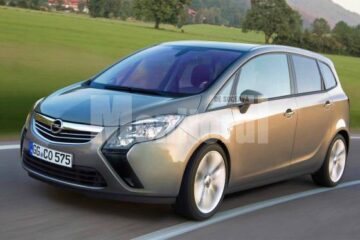 Opel Zafira Rendering