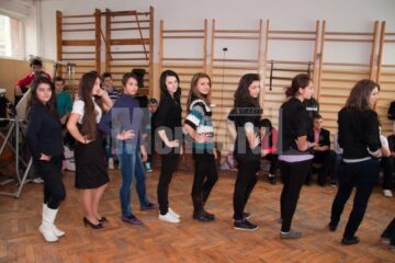 Candidate la titlul de Miss la Colegiul Național de Informatică. Foto: Honey CRAMARIUC