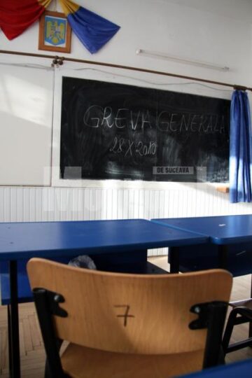 Greva Generala la Scoala Ion Creanga