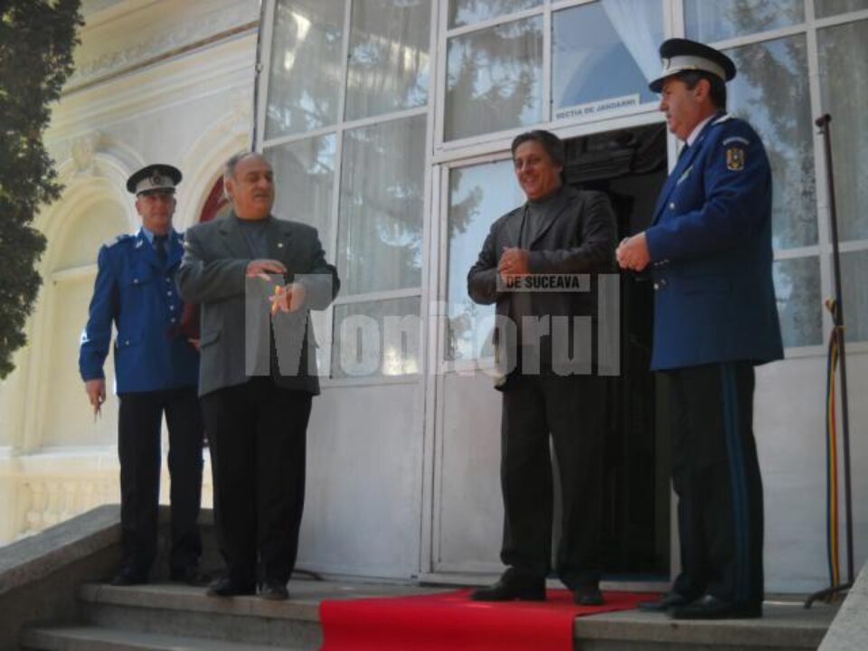 De ieri, jandarmii fălticeneni au un alt sediu